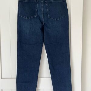Madewell Roadtripper Stovepipe Jeans in Dark Blue